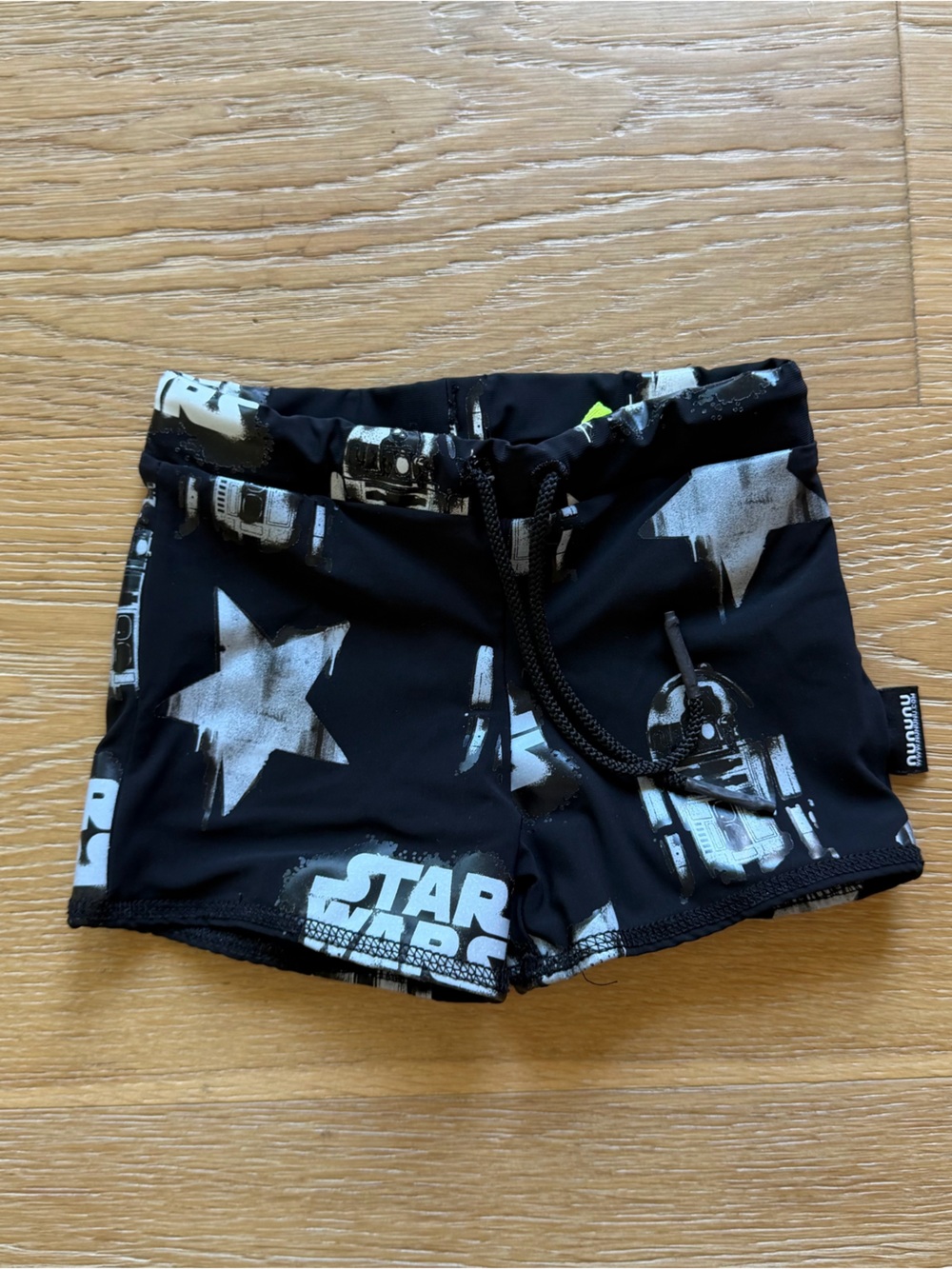 nununu - Star Wars Black Graphic Swim Shorts